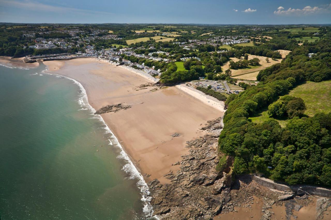 Ser Ar Y Bryn- Lovely Family Home With Garden, Walk To The Village And Beach 桑德斯富特 外观 照片